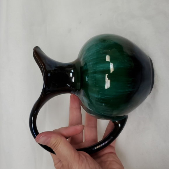 - BlueMountain Pottery small redware  pitcher - Picture 7 of 7